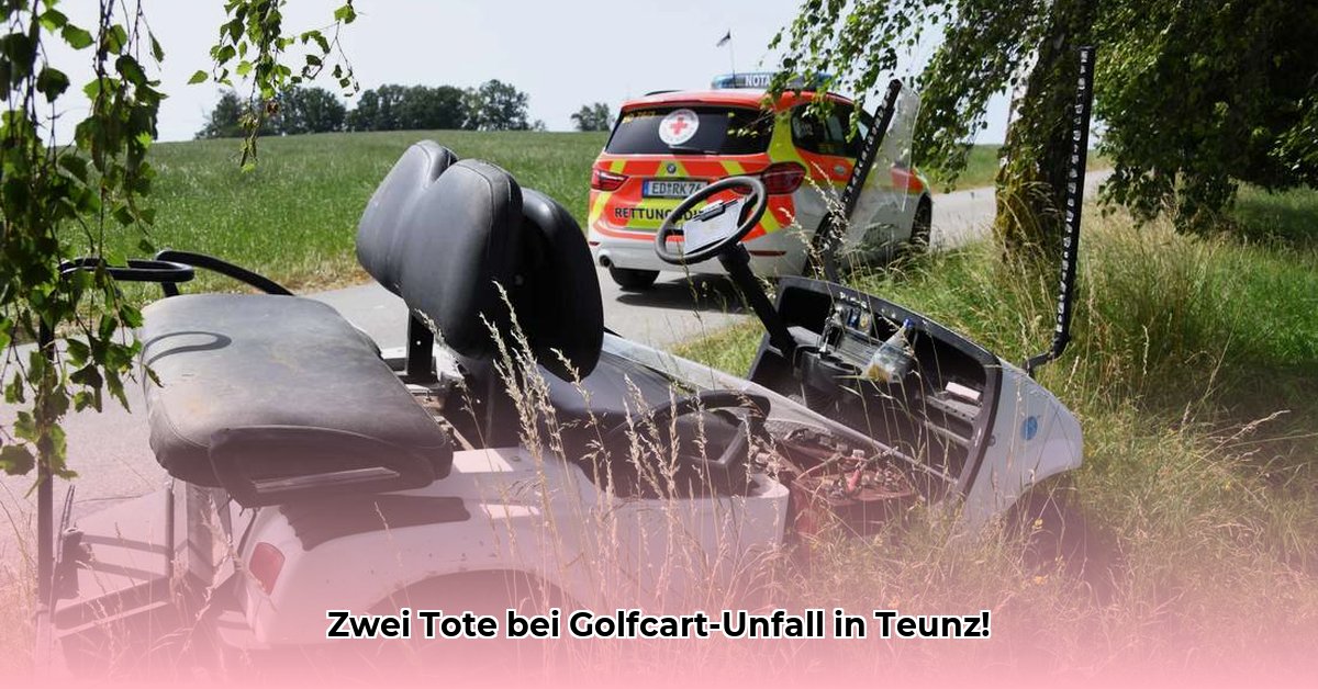 golfcart-unfall